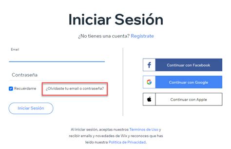 wix iniciar sesion|Iniciar sesión en tu cuenta de Wix 